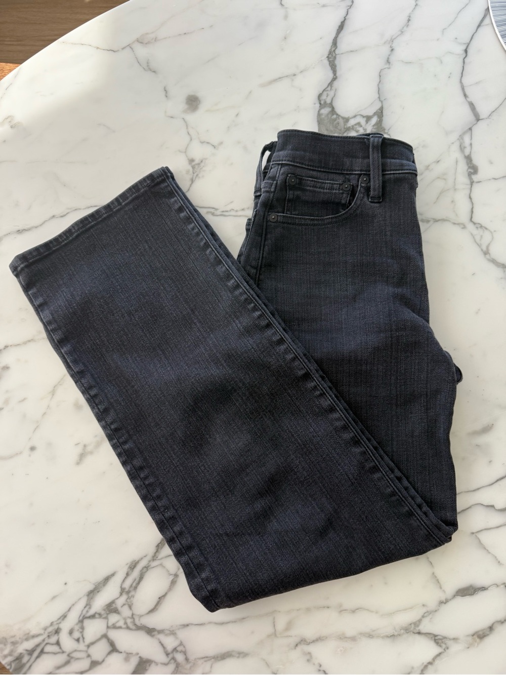 Madewell Black Perfect Vintage Wide-Leg  Jeans